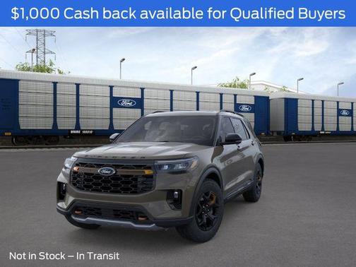 Marsh Gray 2026 Ford Explorer Tremor