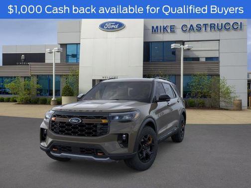 Marsh Gray 2026 Ford Explorer Tremor