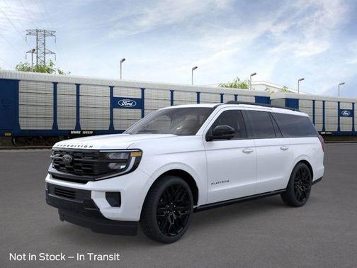 Star White Metallic Tri-Coat 2026 Ford Expedition Max Platinum