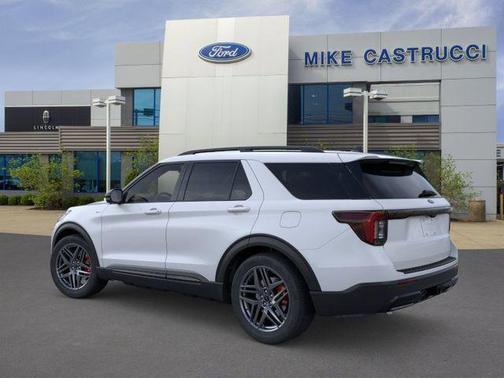 Space White Metallic 2026 Ford Explorer ST-Line