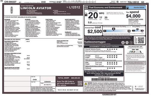2026 Lincoln Aviator Reserve AWD