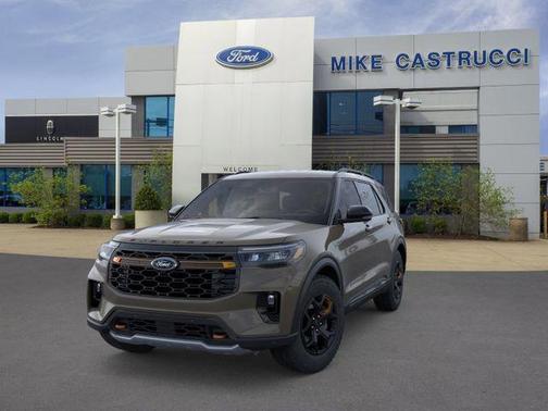 Marsh Gray 2026 Ford Explorer Tremor