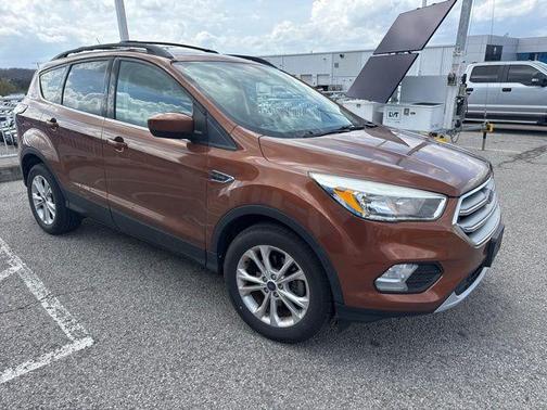 Orange 2017 Ford Escape SE