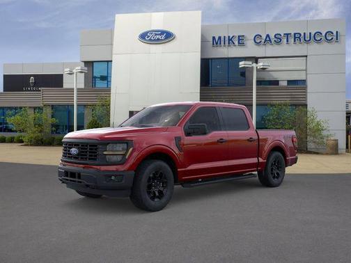 Rapid Red Metallic Tinted Clearcoat 2025 Ford F-150 STX