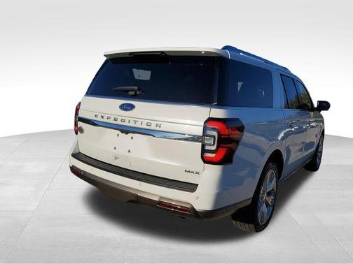 Star White Metallic Tri-Coat 2023 Ford Expedition Max King Ranch
