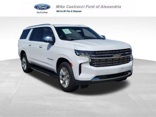 Summit White 2023 Chevrolet Suburban Premier