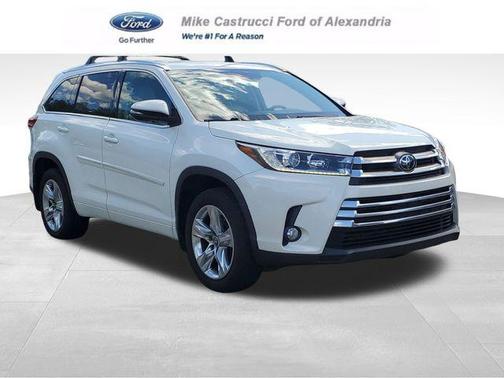 Blizzard Pearl 2017 Toyota Highlander Limited