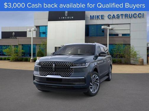 Flight Blue Metallic Clearcoat 2026 Lincoln Navigator Premiere