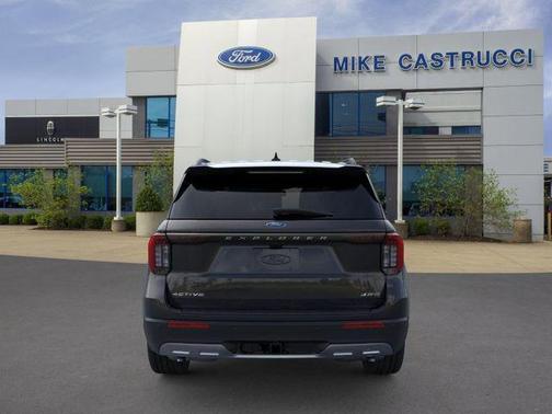 Agate Black Metallic 2026 Ford Explorer Active