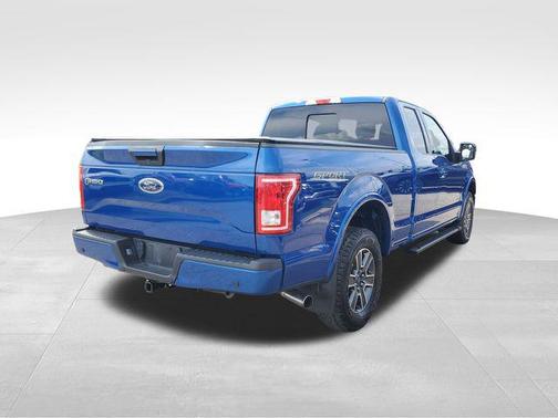 Lightning Blue 2017 Ford F-150 XLT