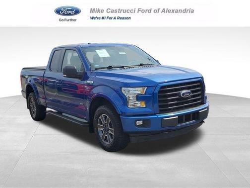 Lightning Blue 2017 Ford F-150 XLT