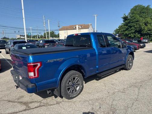 Lightning Blue 2017 Ford F-150 XLT