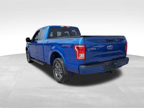 Lightning Blue 2017 Ford F-150 XLT