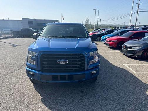 Lightning Blue 2017 Ford F-150 XLT
