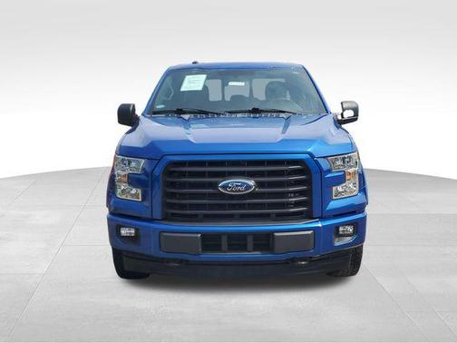 Lightning Blue 2017 Ford F-150 XLT