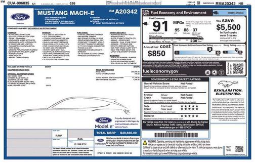 2024 Ford Mustang Mach-E Premium