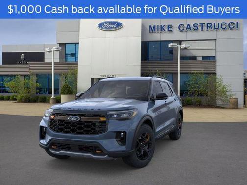 Vapor Blue Metallic 2026 Ford Explorer Tremor