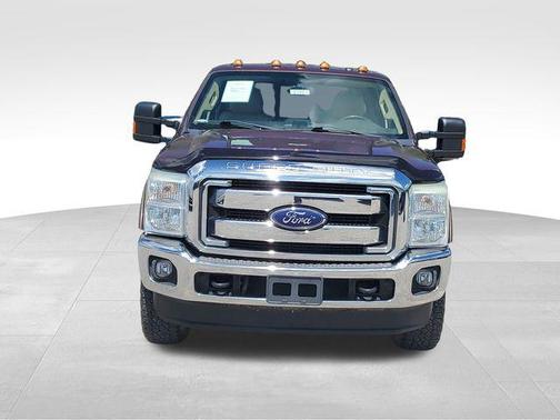 Maroon 2016 Ford F-350 Lariat