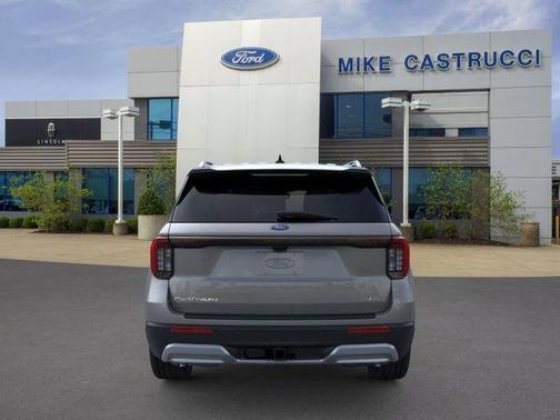 Carbonized Gray Metallic 2026 Ford Explorer Platinum