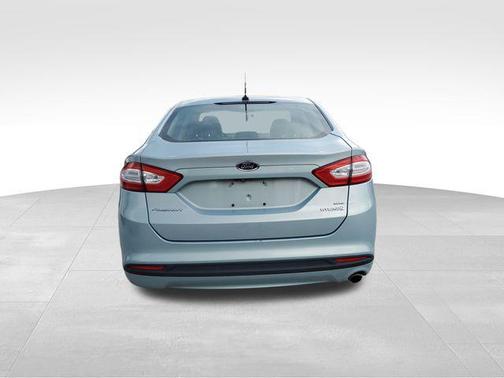 Ice Storm Metallic 2014 Ford Fusion Hybrid SE