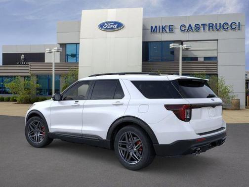 Star White Metallic Tri-Coat 2026 Ford Explorer ST