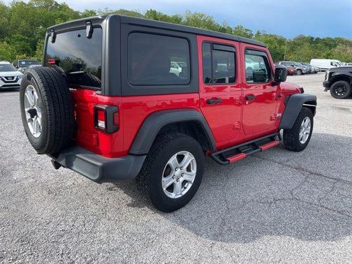 Firecracker Red Clearcoat 2021 Jeep Wrangler Unlimited Sport