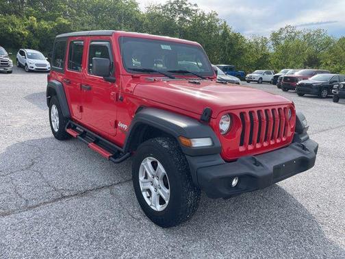 Firecracker Red Clearcoat 2021 Jeep Wrangler Unlimited Sport