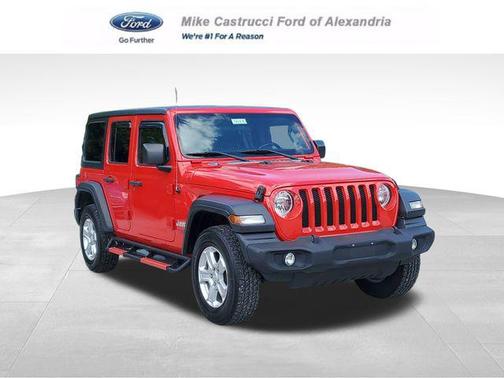 Firecracker Red Clearcoat 2021 Jeep Wrangler Unlimited Sport