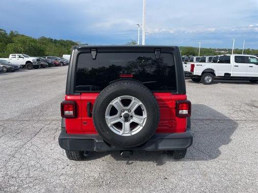 Firecracker Red Clearcoat 2021 Jeep Wrangler Unlimited Sport