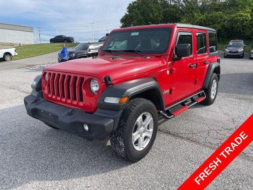 Firecracker Red Clearcoat 2021 Jeep Wrangler Unlimited Sport
