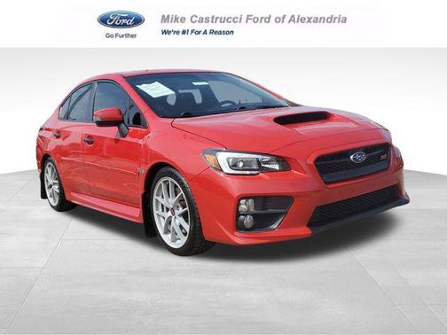 Lightning Red 2015 Subaru WRX STI Limited
