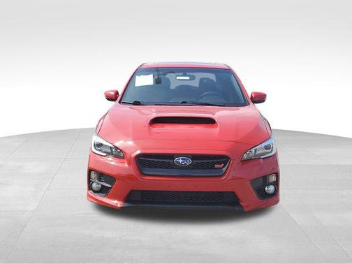Lightning Red 2015 Subaru WRX STI Limited