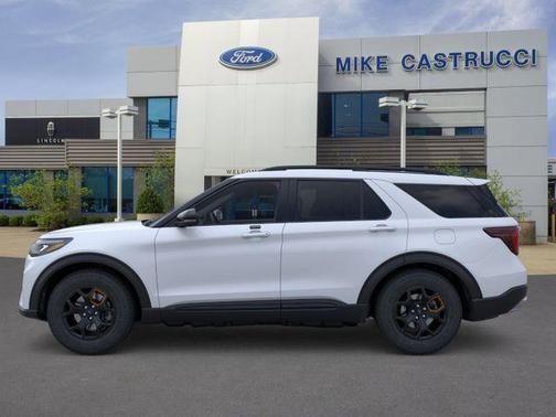 Space White Metallic 2026 Ford Explorer Tremor