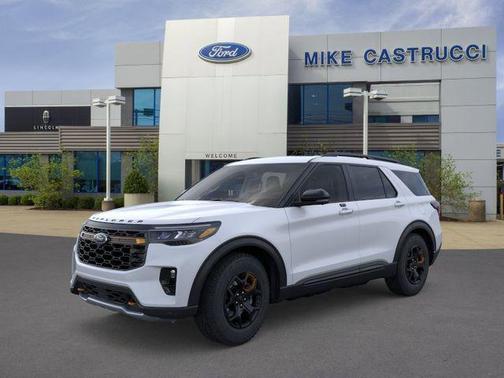 Space White Metallic 2026 Ford Explorer Tremor