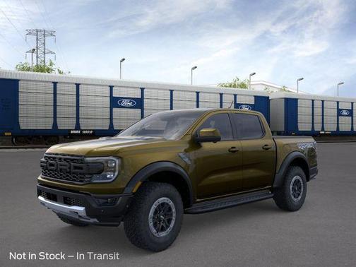 Shelter Green Metallic 2026 Ford Ranger Raptor