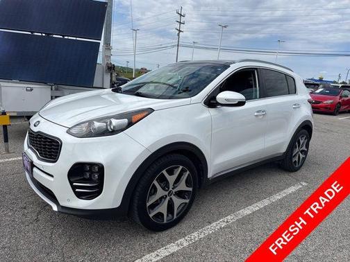 Snow White Pearl 2017 Kia Sportage SX Turbo
