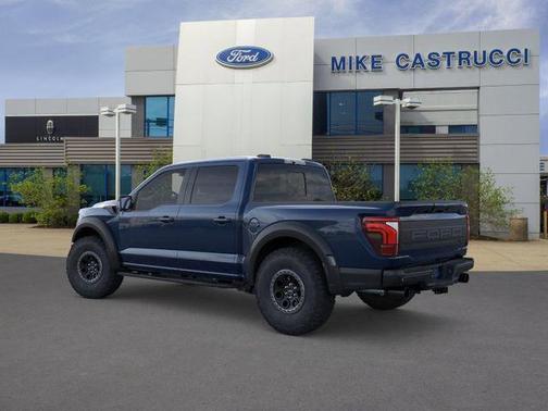 Antimatter Blue Metallic 2025 Ford F-150 Raptor