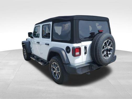 Bright White Clearcoat 2024 Jeep Wrangler Sport S