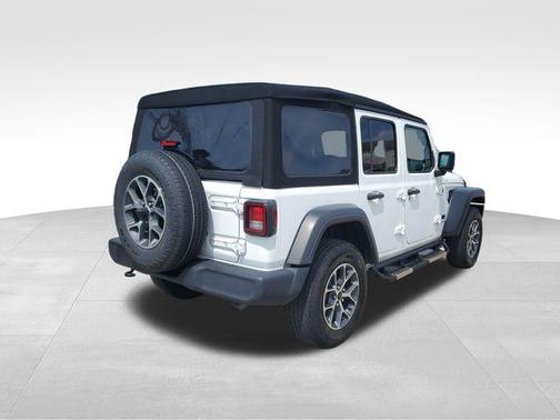 Bright White Clearcoat 2024 Jeep Wrangler Sport S