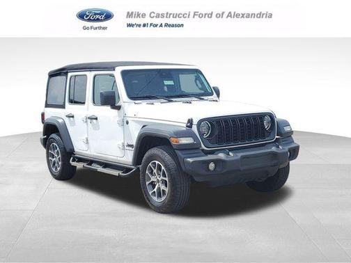 Bright White Clearcoat 2024 Jeep Wrangler Sport S