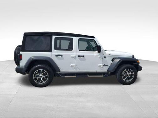 Bright White Clearcoat 2024 Jeep Wrangler Sport S
