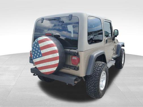 Inca Gold Pearlcoat/Black Hard Top 2003 Jeep Wrangler Sahara