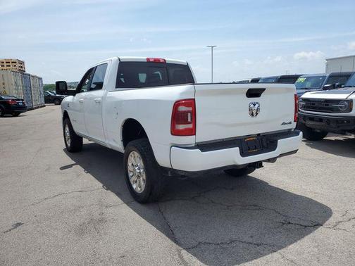 Bright White Clearcoat 2023 RAM 2500 Laramie Crew Cab 4x4 6'4' Box