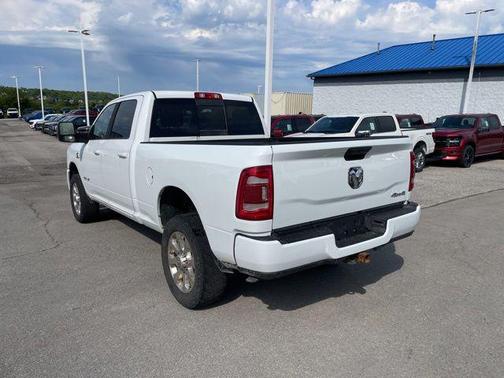 Bright White Clearcoat 2023 RAM 2500 Laramie Crew Cab 4x4 6'4' Box