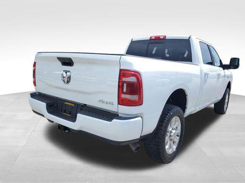 Bright White Clearcoat 2023 RAM 2500 Laramie Crew Cab 4x4 6'4' Box