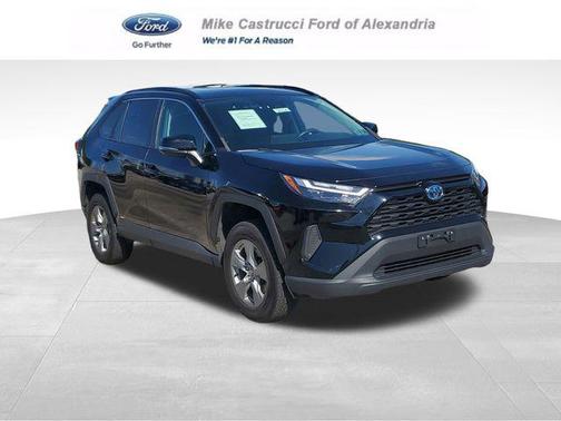 Midnight Black Metallic 2022 Toyota RAV4 Hybrid XLE