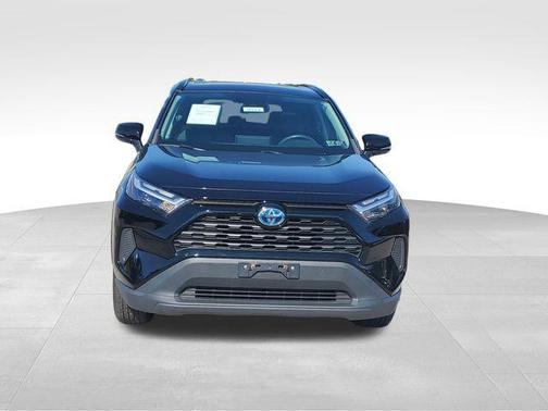 Midnight Black Metallic 2022 Toyota RAV4 Hybrid XLE