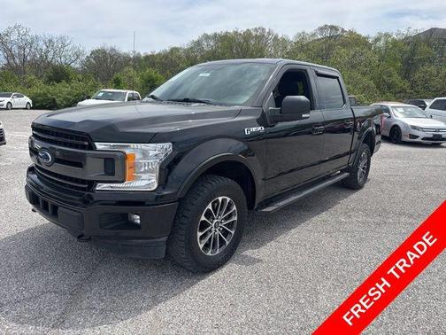 Shadow Black 2018 Ford F-150 XLT