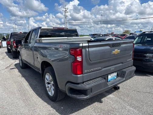 Satin Steel Metallic 2022 Chevrolet Silverado 1500 Limited Custom