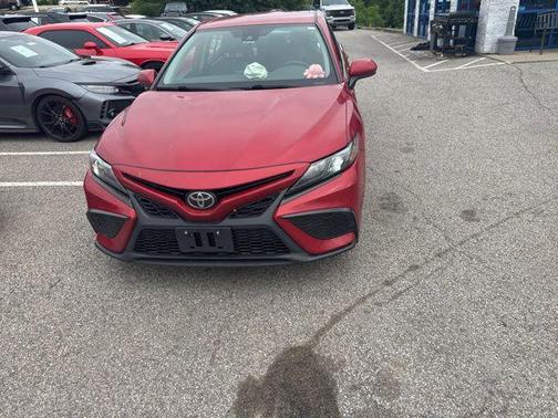 Supersonic Red 2021 Toyota Camry SE